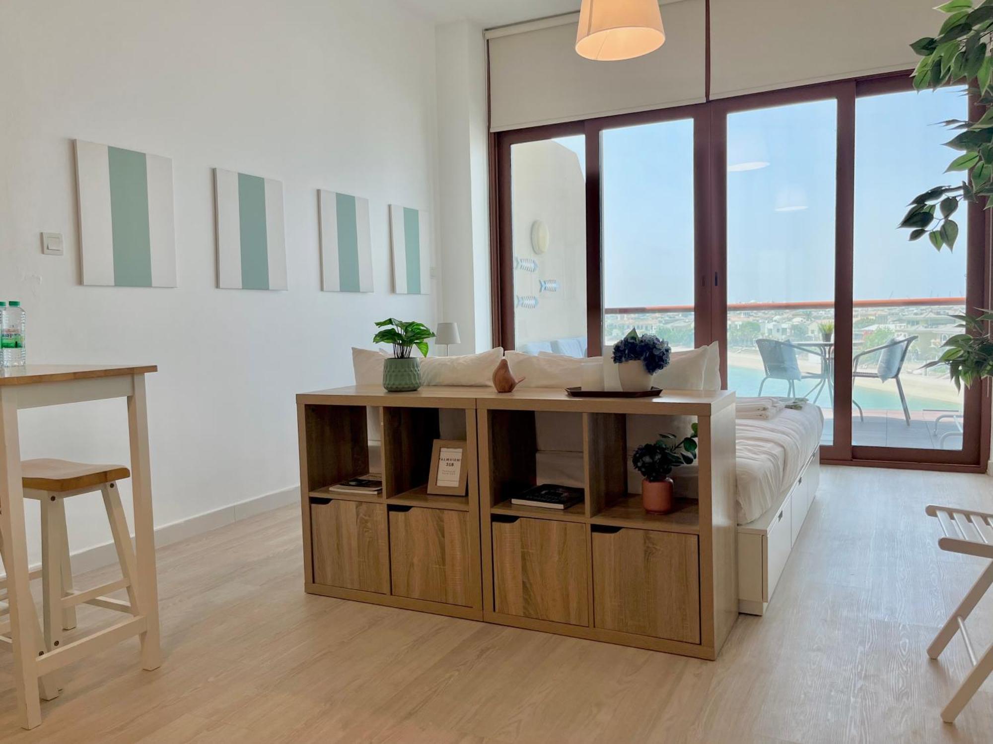 Palm Jumeirah Upgraded & Cozy Boutique Apartment Dubai Luaran gambar