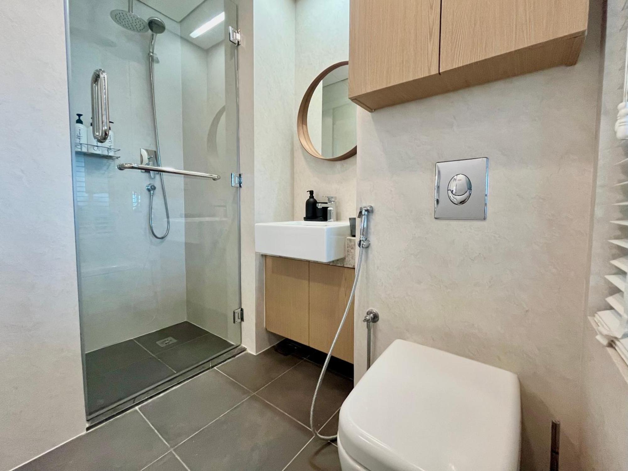 Palm Jumeirah Upgraded & Cozy Boutique Apartment Dubai Luaran gambar